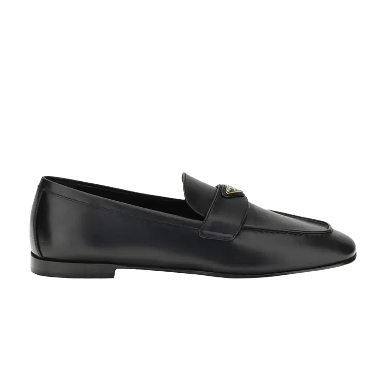 Лоферы Prada Wmns Triangle Logo Loafer, Black