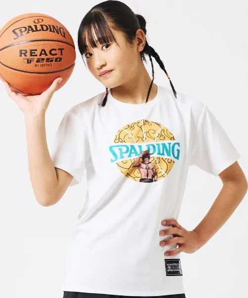 Детская футболка SPALDING x ONE PIECE с принтом