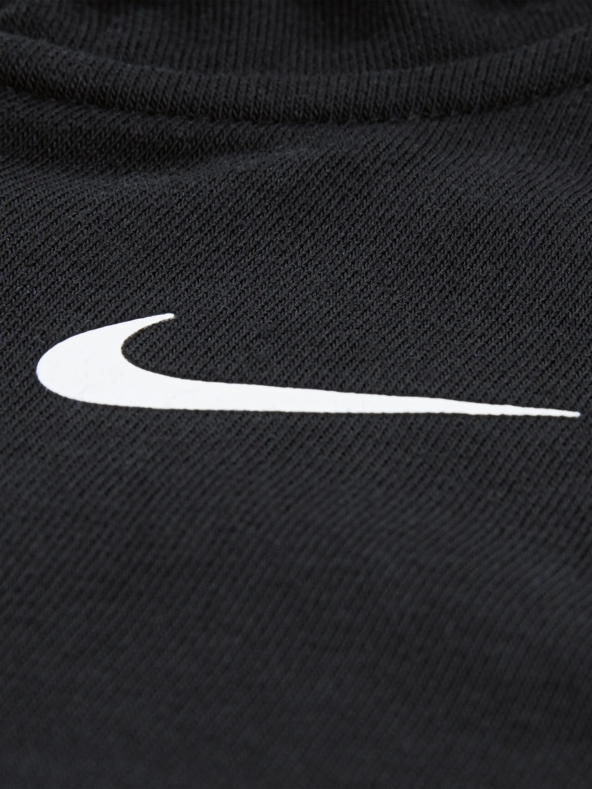 Худи с капюшоном и логотипом Nike Kids, черный — фото 4