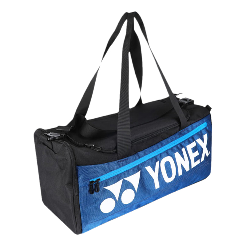 

YONEX Сумка для ракетки для бадминтона, можно разместить одну, модная кросс-боди сумка, темно-синий, унисекс, передний карман для хранения