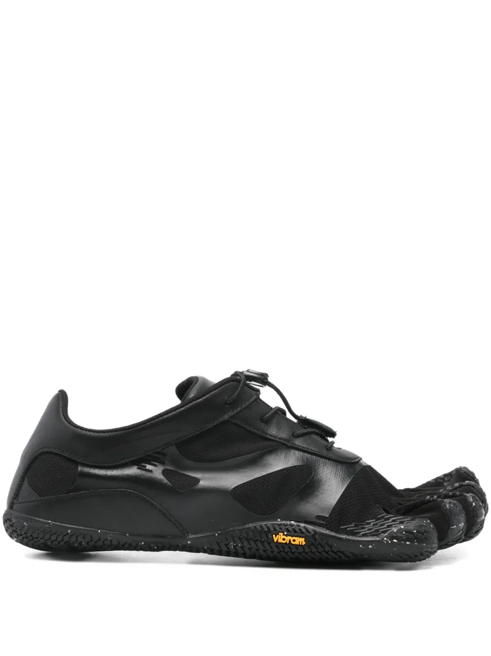 

Кроссовки с шнуровкой и пятью отдельными пальцами Vibram, черный