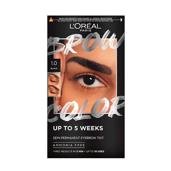 

Полуперманентная краска для бровей Brow Color L'Oreal, цвет black