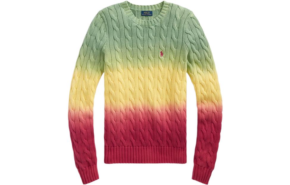 

SS22 Женский свитер многоцветный Polo Ralph Lauren, мультиколор