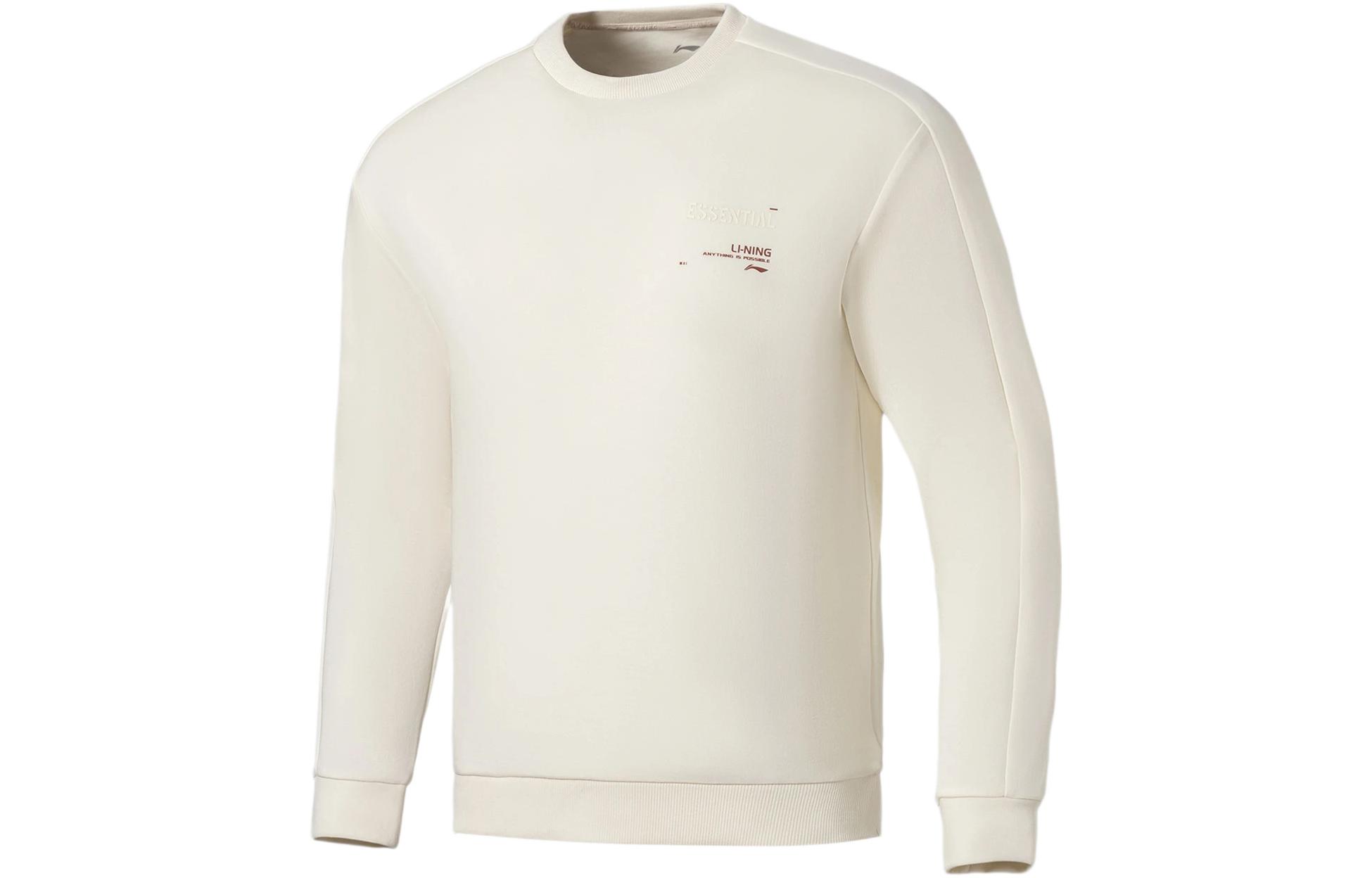 

Толстовка LiNing Fitness Series мужская ванильно-белая