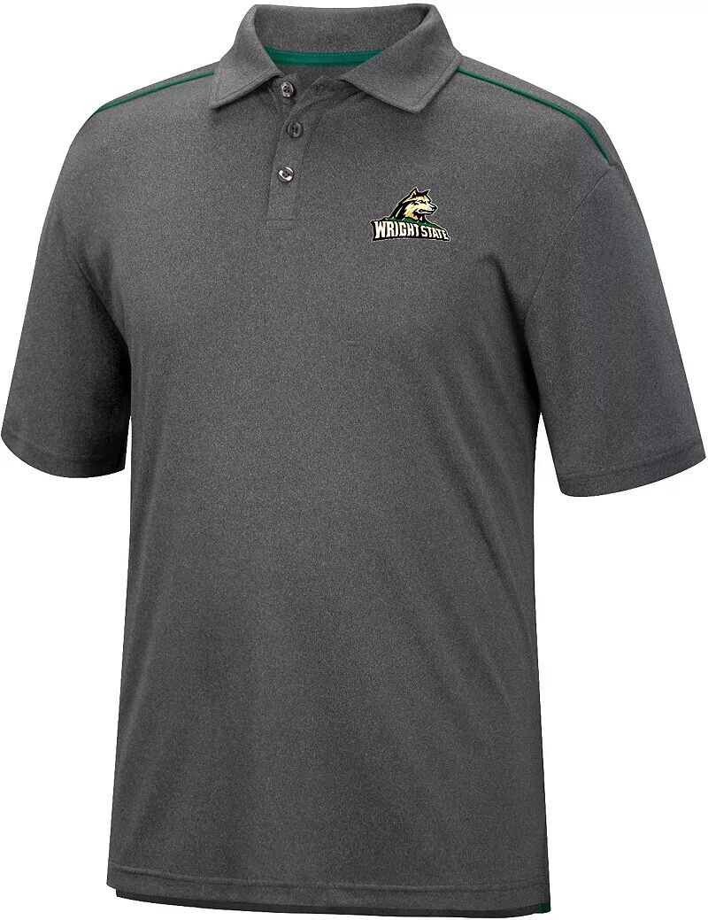 

Colosseum Мужская футболка-поло Wright State Raiders Heather Charcoal