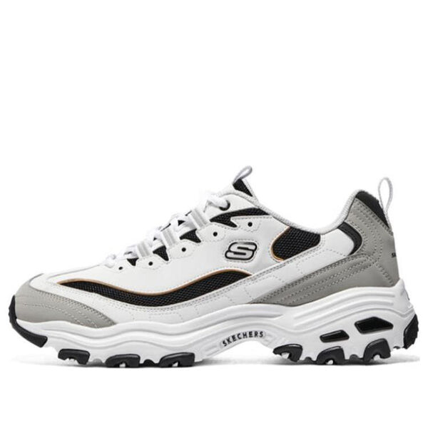 

Кроссовки dlites 1.0 'black white grey' Skechers, черный
