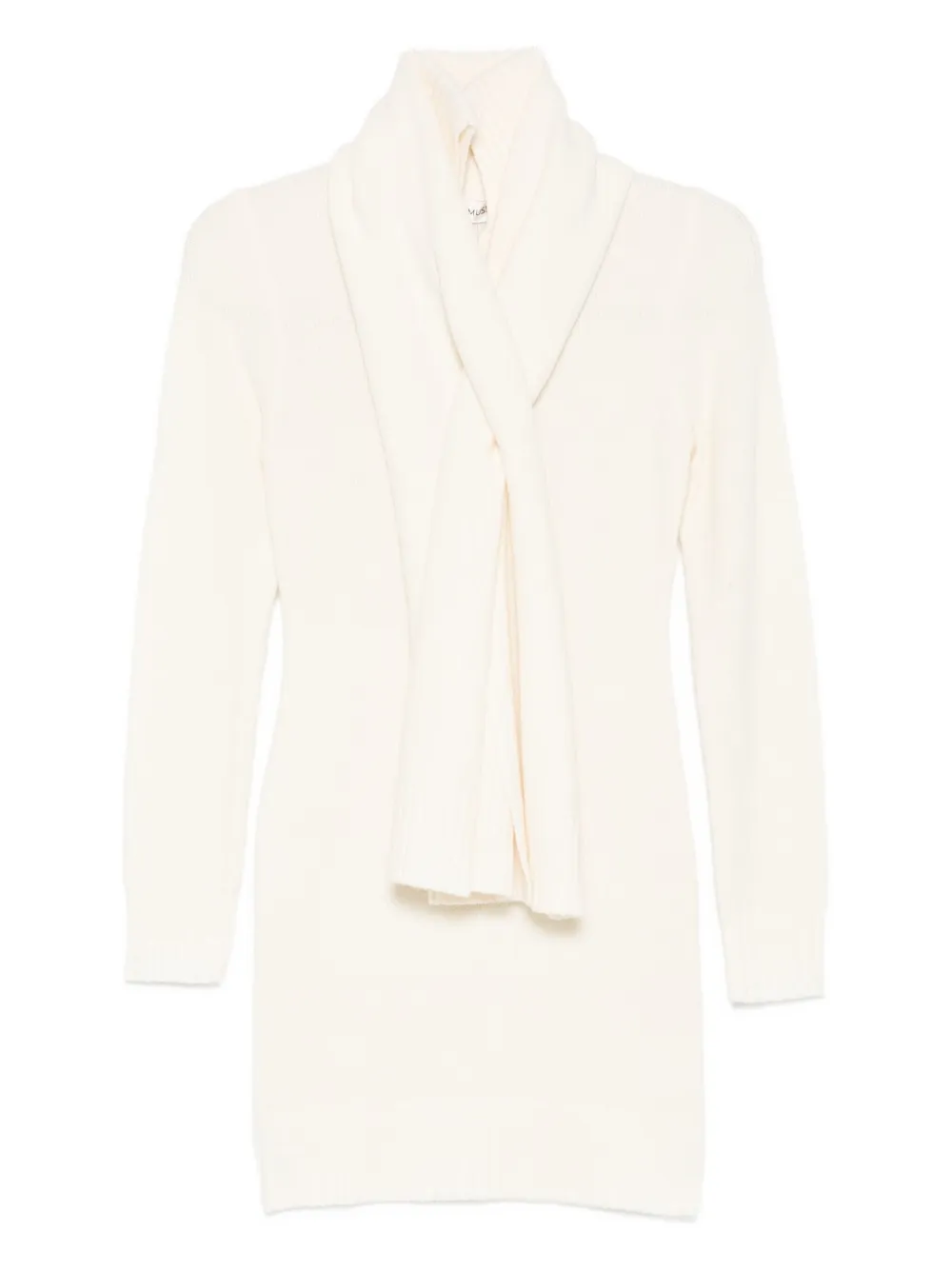 

Мини-платье-шарф Amar Aya Muse, нейтральный