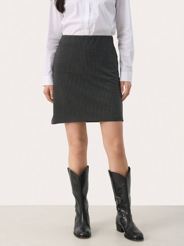 

Мини-юбка Corinne в полоску Part Two, Dark Grey