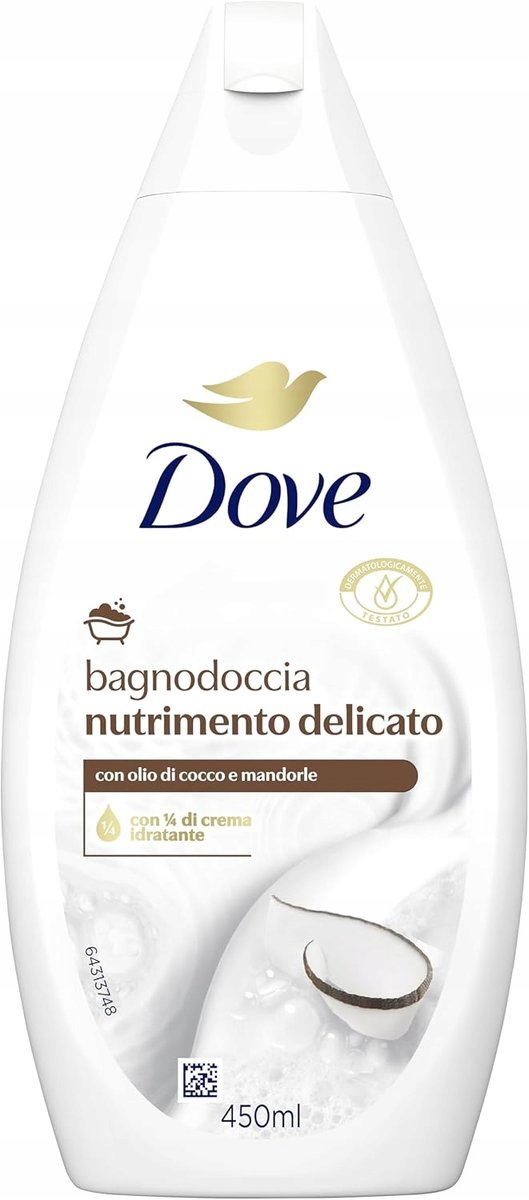 

Крем-гель для душа Dove Nutrimento delicato С КОКОСОВЫМ МАСЛОМ БОЛЬШОЙ