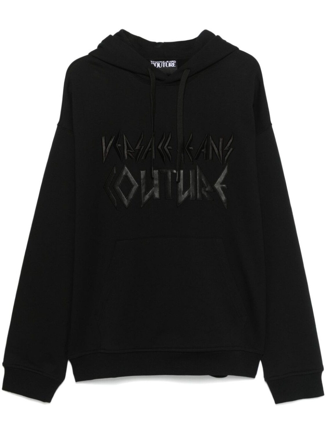 

Versace Jeans Couture худи с вышитым логотипом, черный