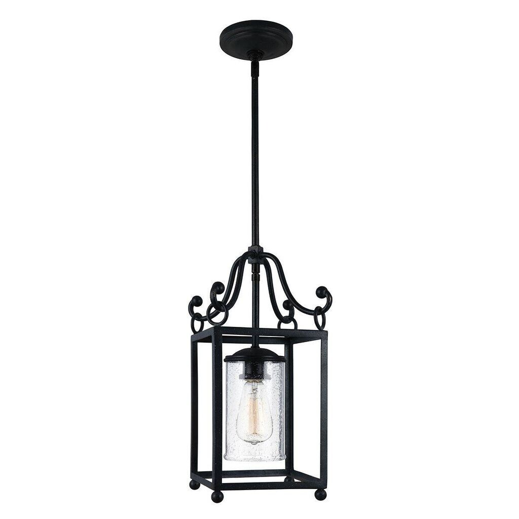 

Подвесной светильник «Декларация», старинное кованое железо, стекло Elstead Lighting