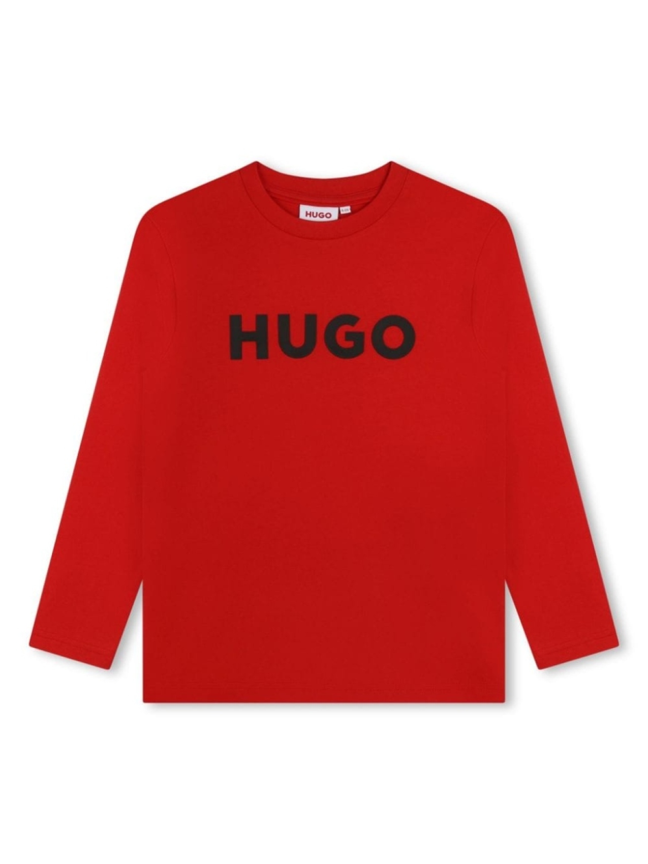 

HUGO KIDS футболка с логотипом, красный