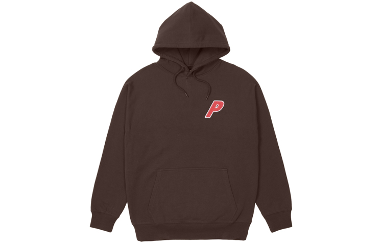 

Толстовка Tri Chenille Hood FW21 PALACE, коричневый