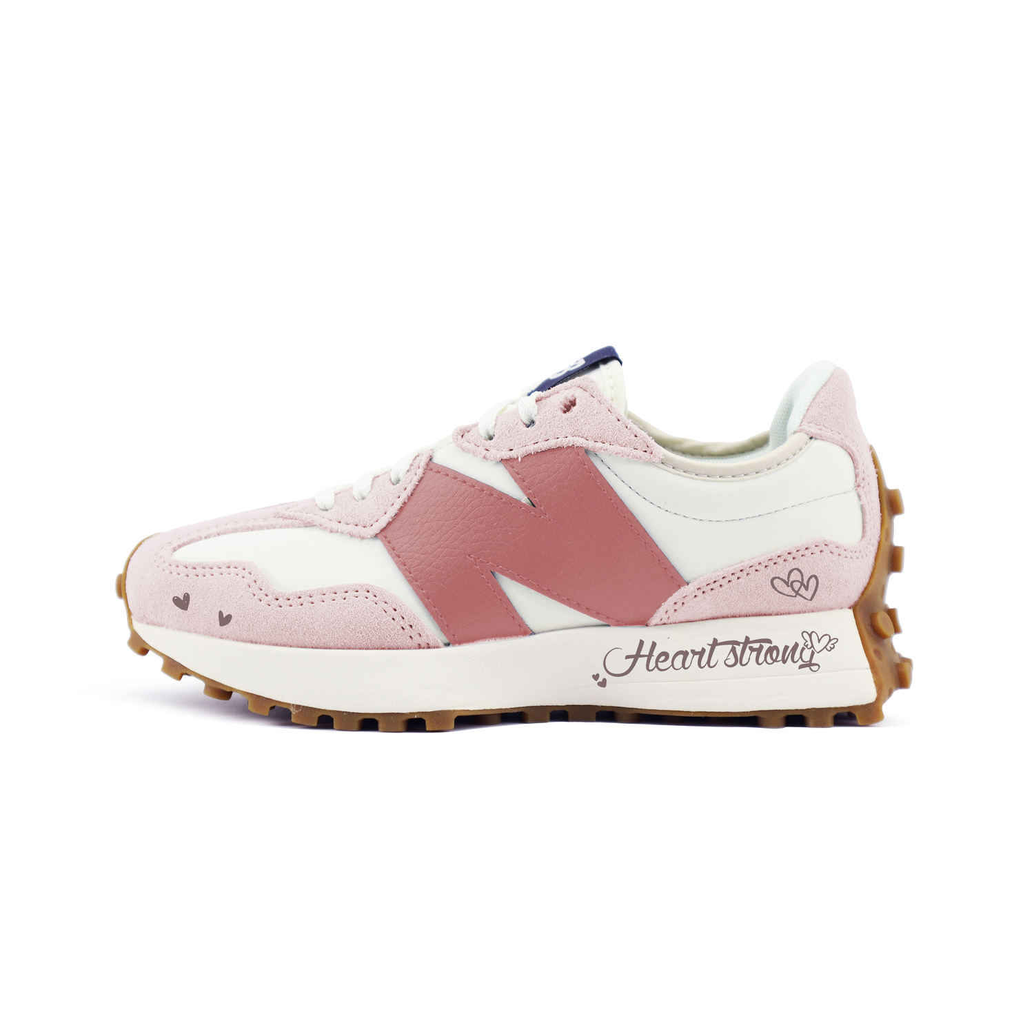 

New Balance Кроссовки Casual Running низкие женские White Pink устойчивые к истиранию