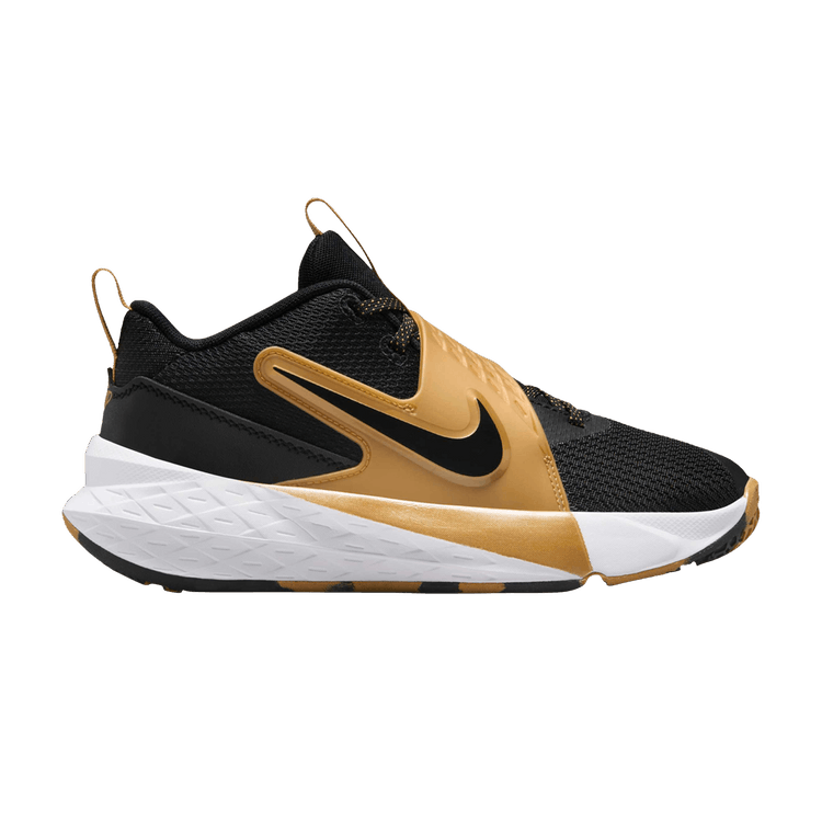 

Кроссовки Team Hustle D12 GS 'Black Metallic Gold', черный