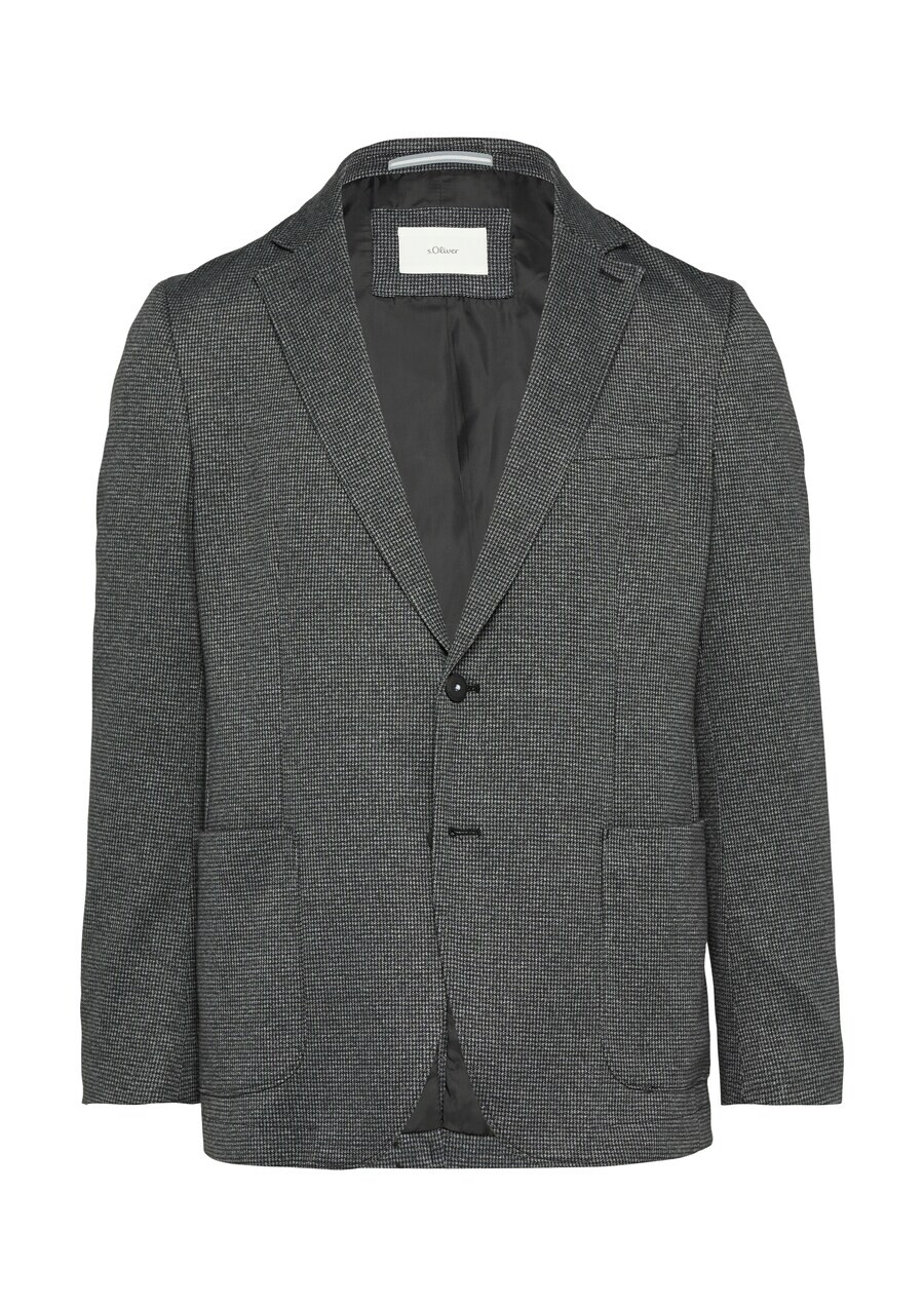

Куртка s.Oliver Regular fit Suit Jacket, темно-серый