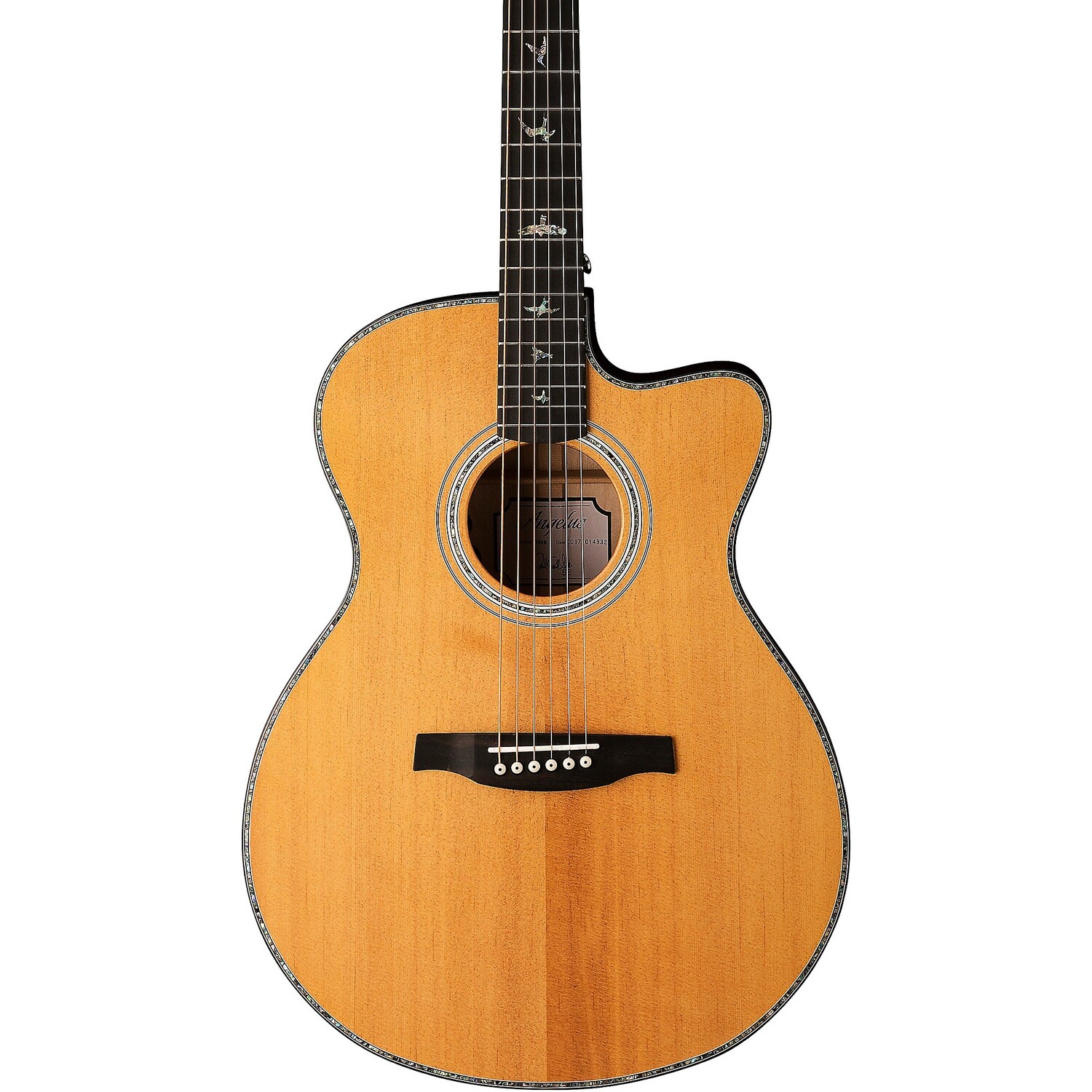

PRS SE A50E Angelus Акустическая электрогитара Черное золото