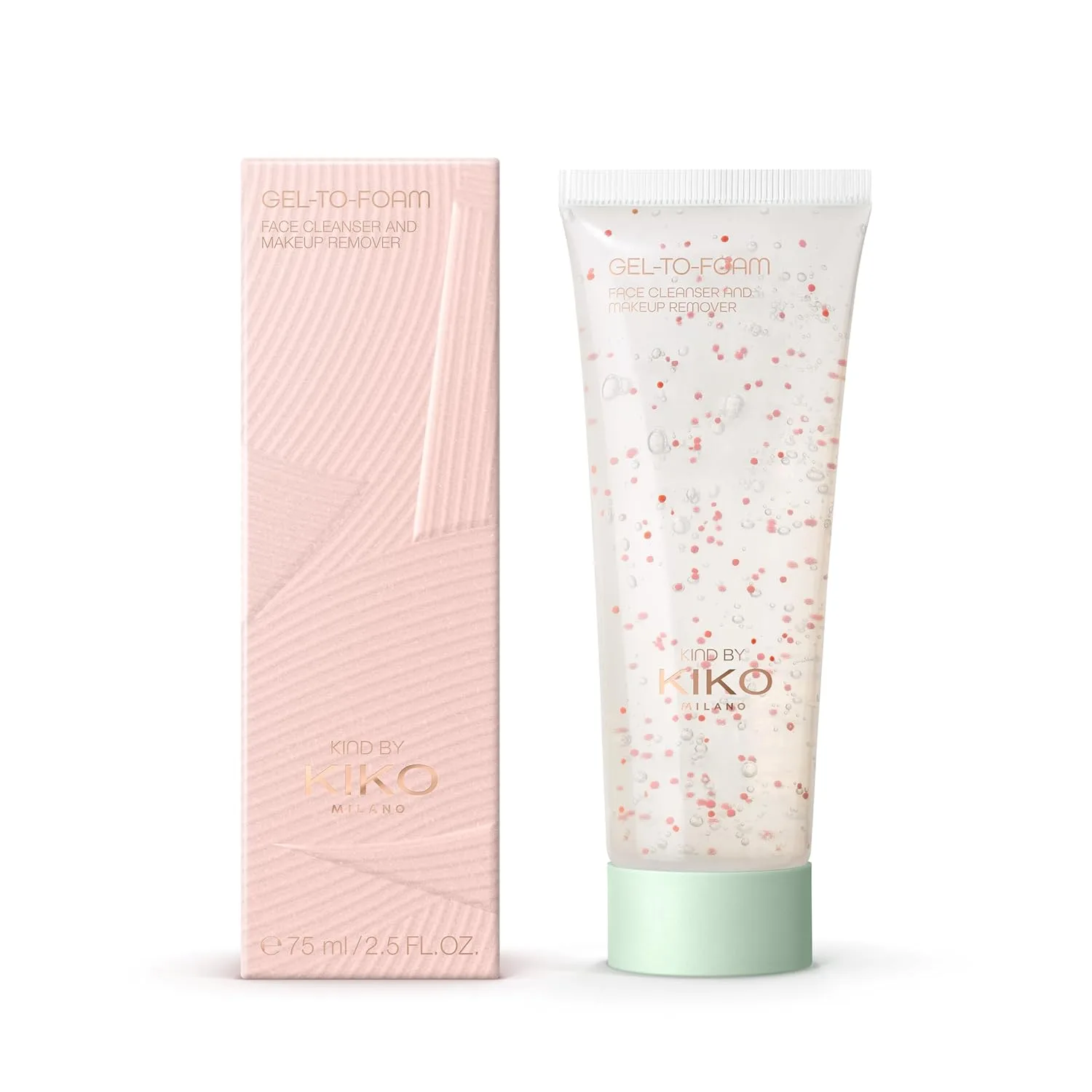 Пенка для умывания Kiko Milano — Kind by Гель- и снятия макияжа, средство -в-1 для умывания и снятия макияжа, Clear — фото 4