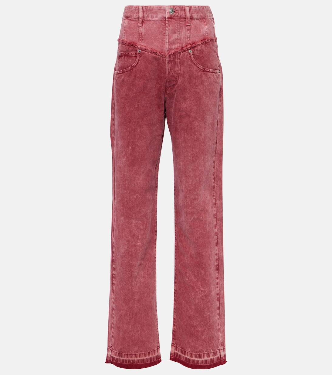 

Джинсы noemie прямого кроя Isabel Marant, розовый