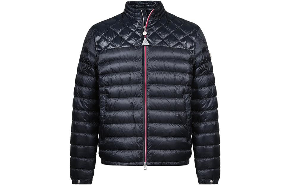 

Пуховик мужской темно-синий Moncler