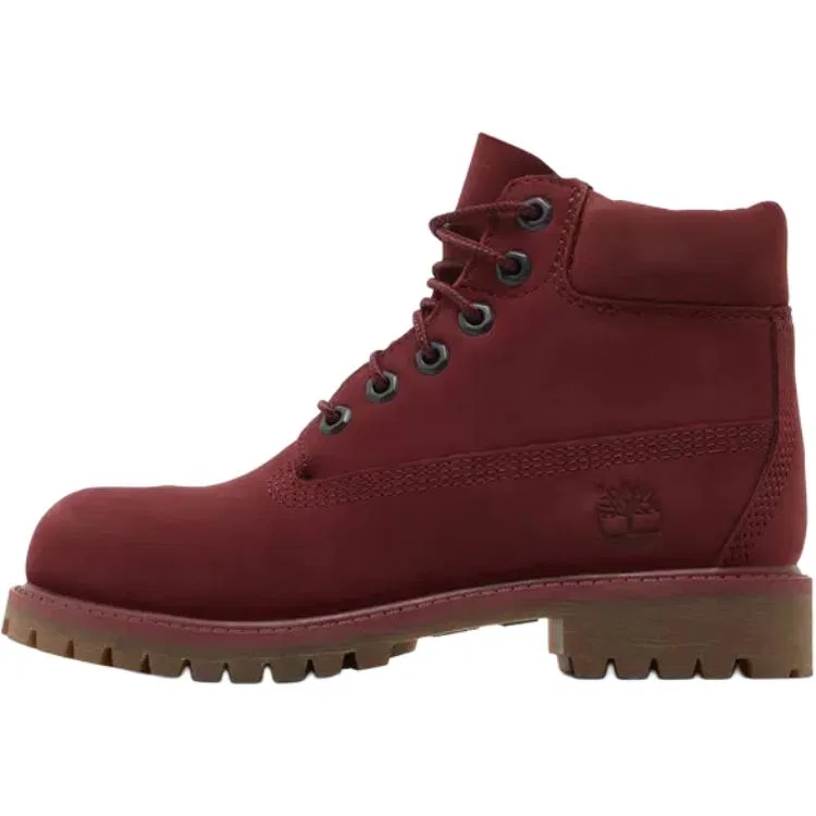 Ботинки детские Timberland 6 дюймов красные