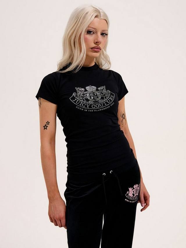 

Футболка Dog Crest Hilton Juicy Couture, Black