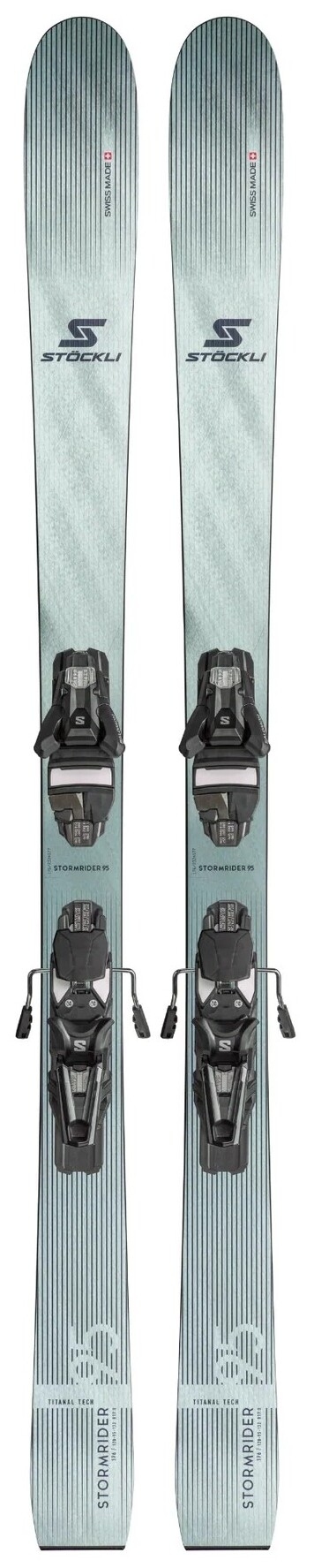 

Новые лыжи Stockli Stormrider 95 System 170 см (2025 год) с креплениями Strive 13D