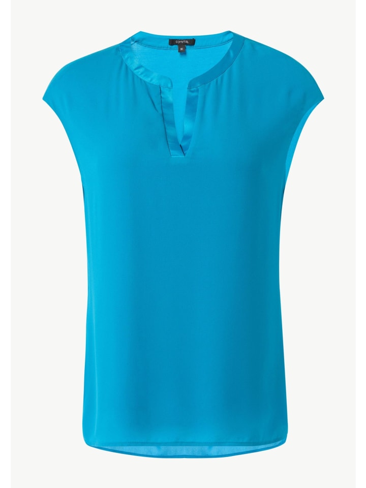 

Comma Футболка цвета 6264_бирюзовый, Зеленый, Comma Футболка цвета 6264_бирюзовый