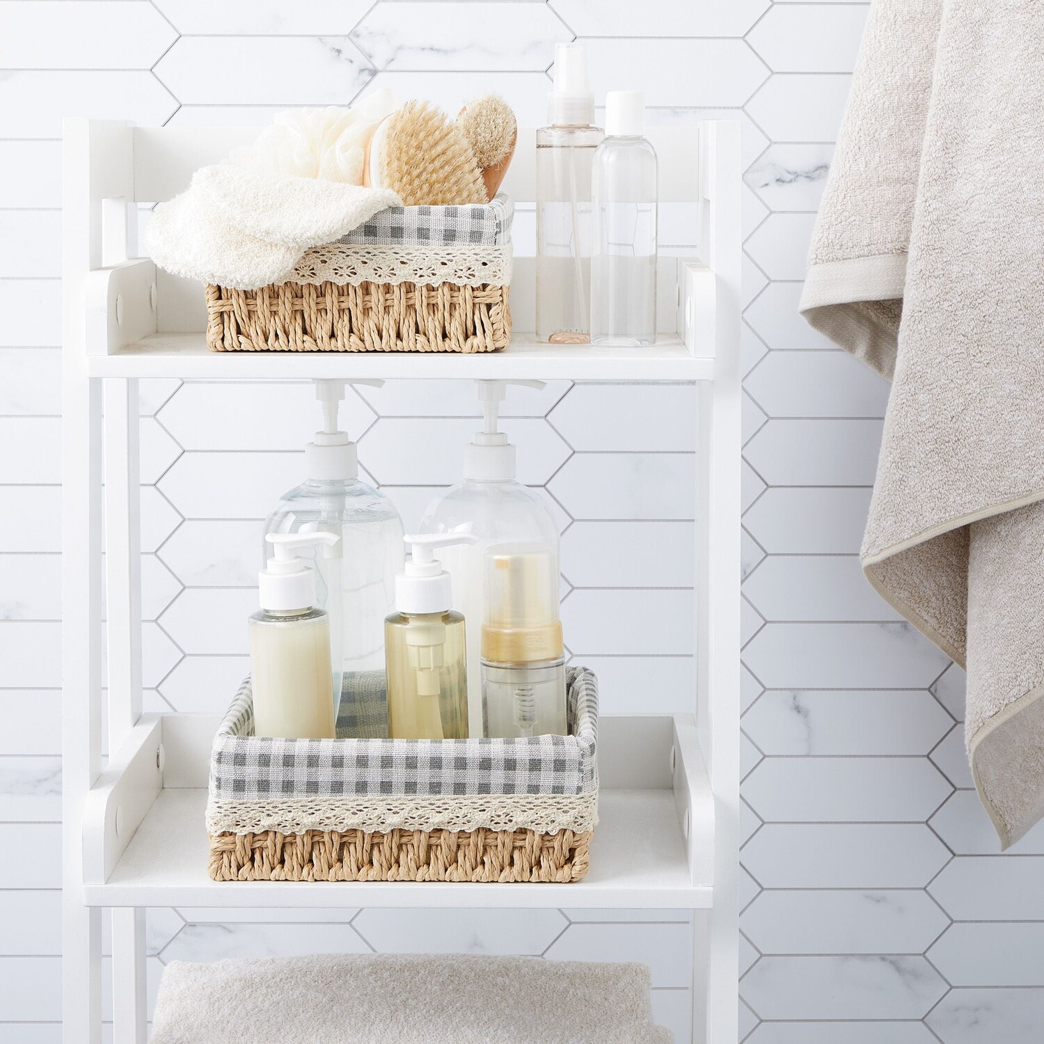 

Набор плетеных корзин Farmlyn Creek, коричневый