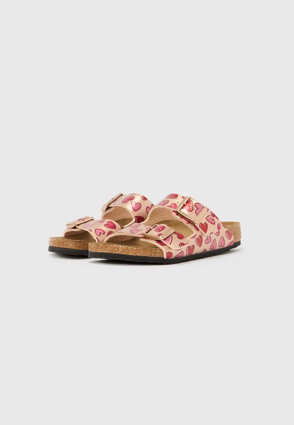 Узкие сандалии arizona kids bf Birkenstock, Pink — фото 2