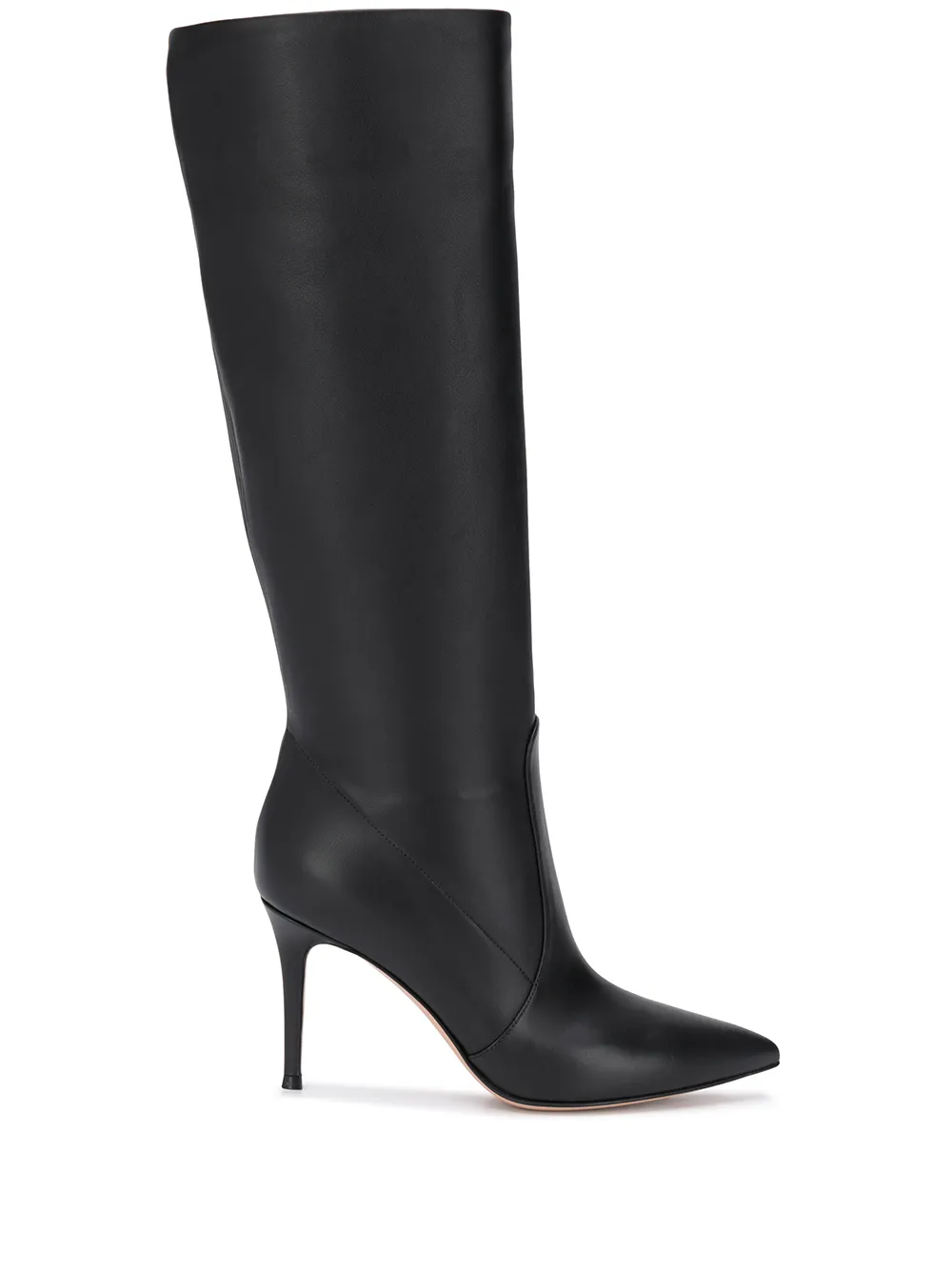Сапоги с заостренным носком Gianvito Rossi, черный