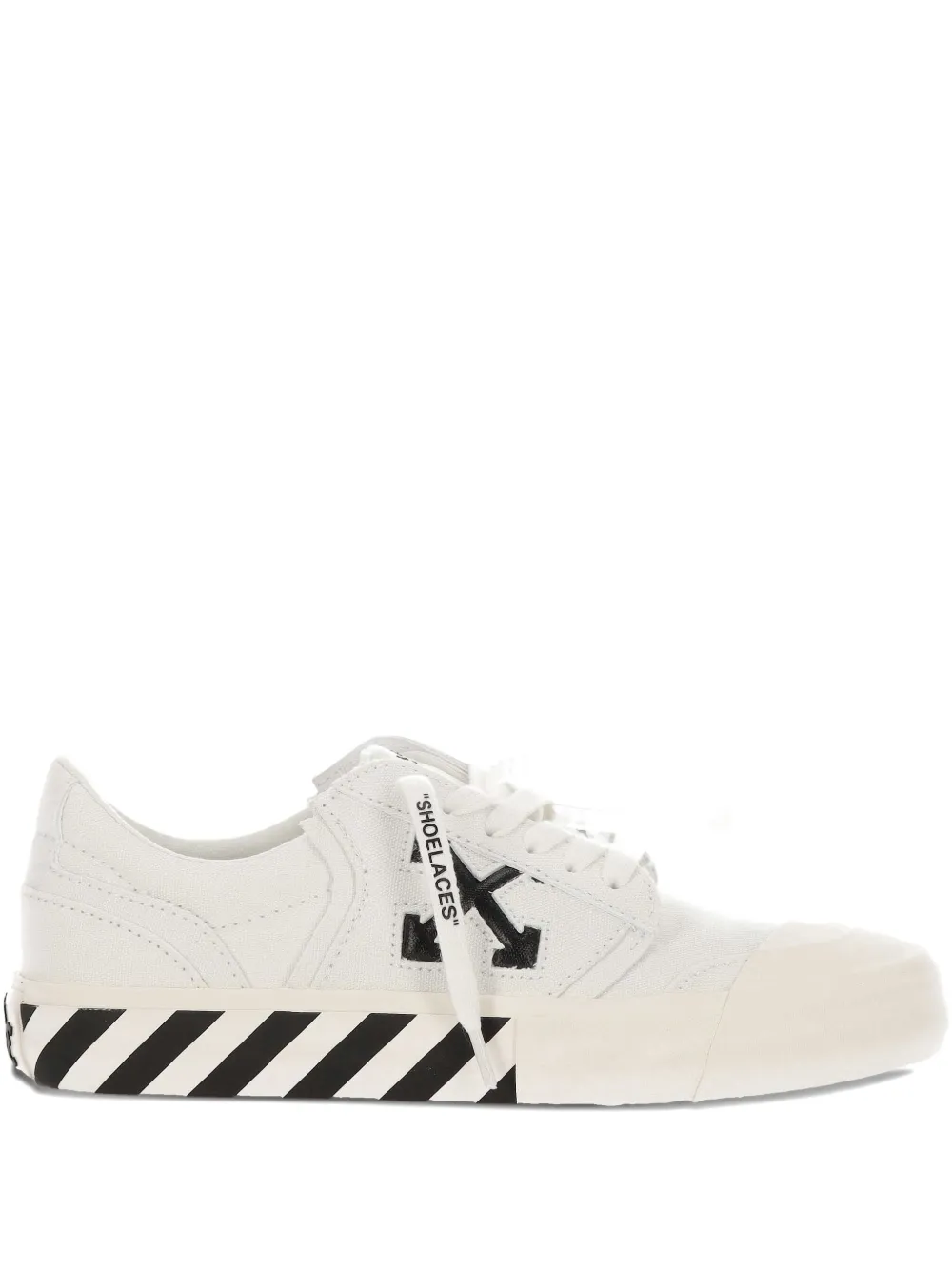 Кроссовки с полосками в виде стрелы Off-White, белый