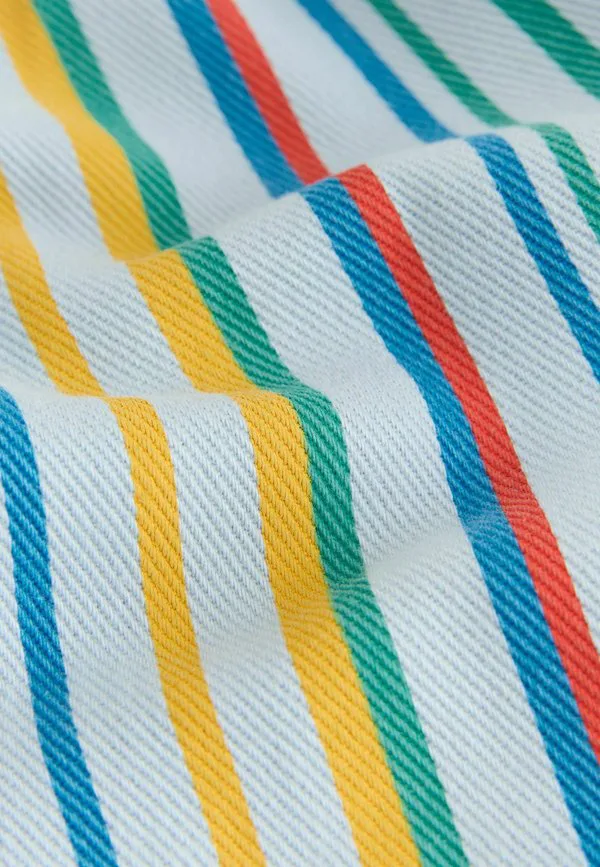 Широкие брюки прямого кроя, надеваются через голову. Next, New Multi Stripe — фото 3
