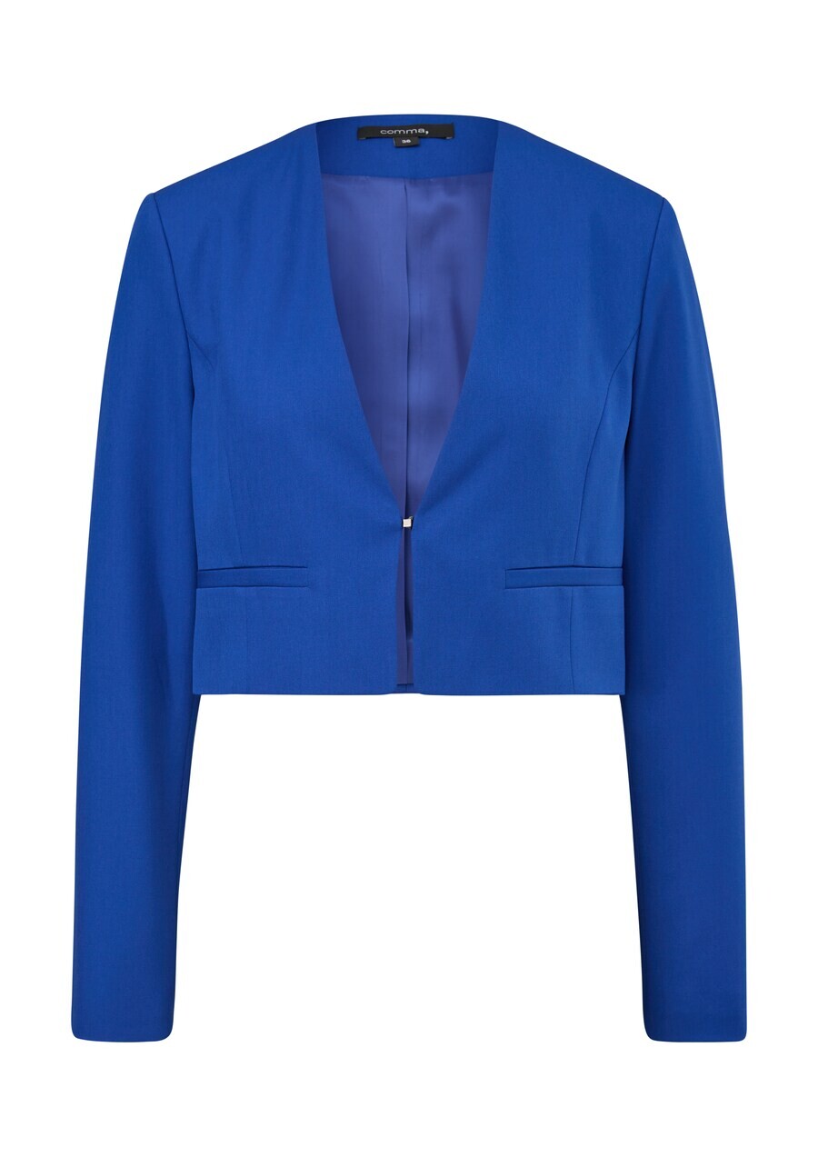 

Короткий блейзер COMMA Blazer, синий
