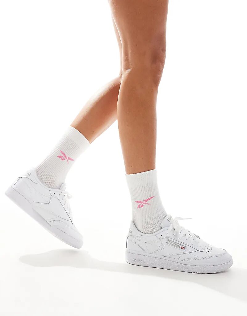 Кроссовки Club C 85 белого цвета Reebok — фото 4