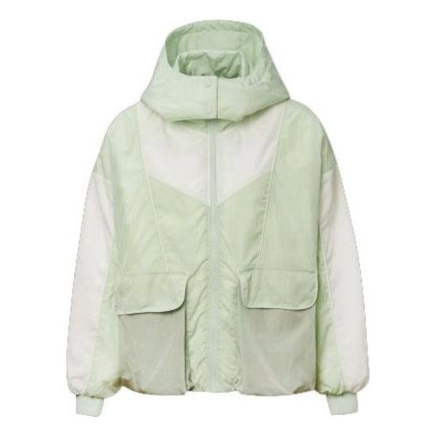 

Куртка (WMNS) Converse Winter Hooded Windproof Insulated Jacket 'Teal'