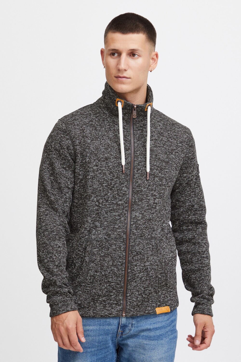

Куртка !SOLID Fleecejacke, серый