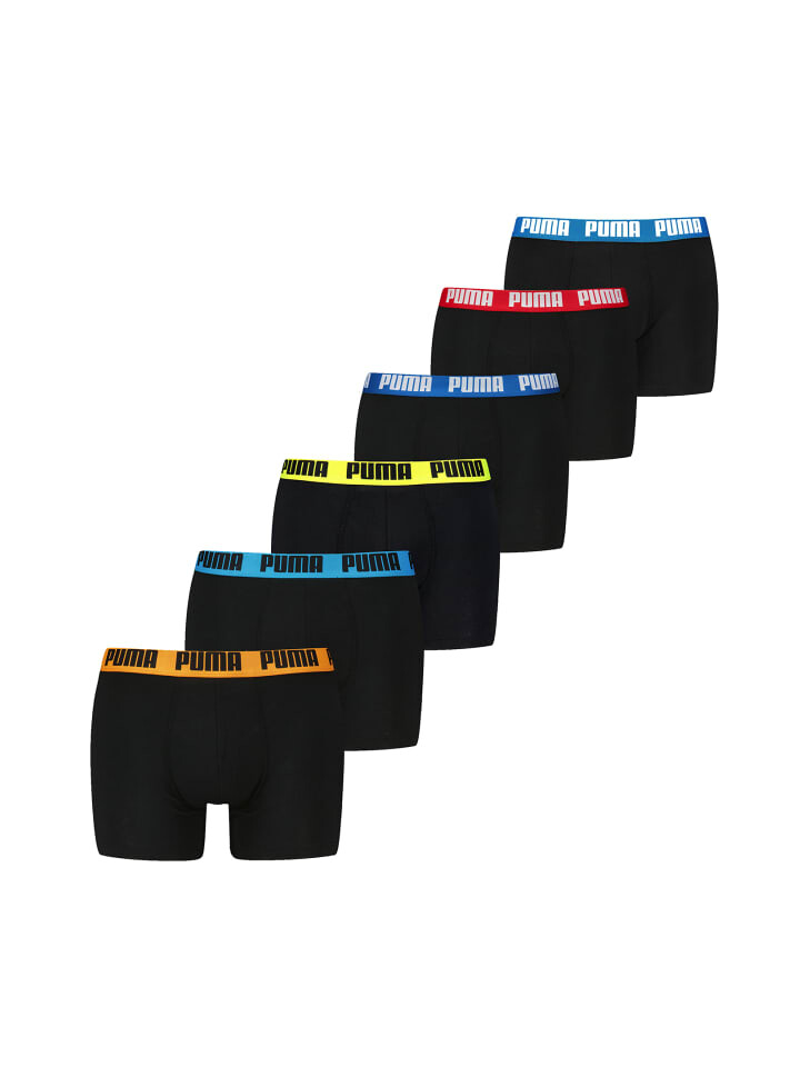 

Боксеры Puma PUMA Men Everyday 6P, разноцветный
