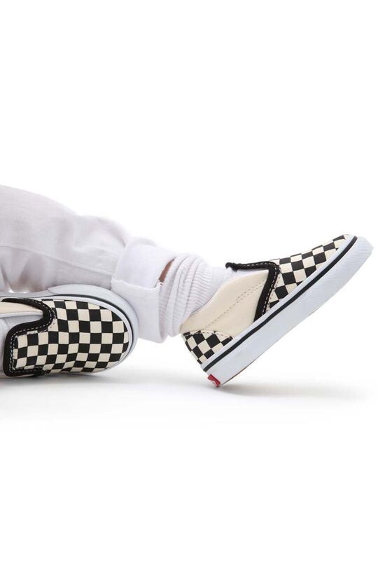 

Vans - Классические детские кроссовки Slip-On, бежевый