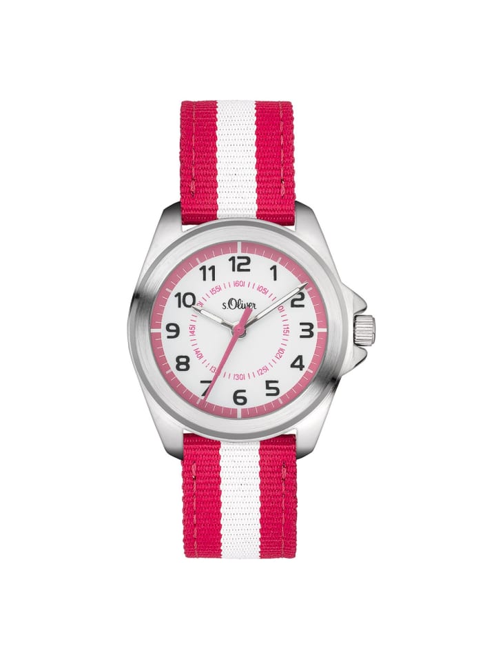 

s.Oliver Кварцевые часы SO-3402-LQ серебристого цвета