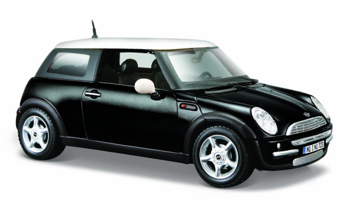 

Маусто, Mini Cooper, Мэтт Блэк, 1/24, 31219 Maisto