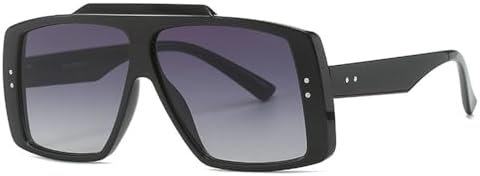 

Винтажные солнцезащитные очки в большой оправе 2027 года для женщин и мужчин, большие градиентные солнцезащитные очки, женские панк-очки с защитой от УФ-излучения UV400 MTZJH, 3