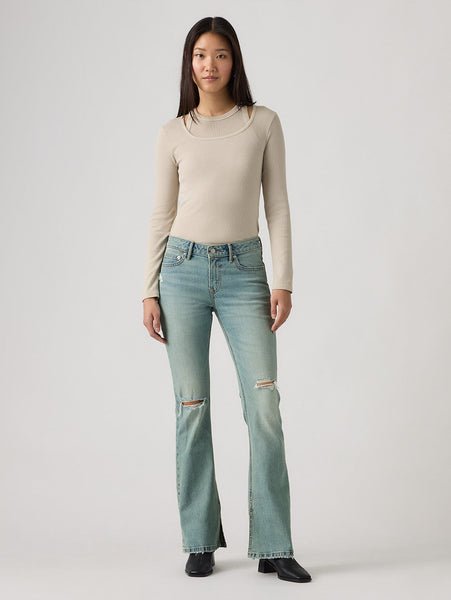 Свитшот Низкие узкие ботинки, светло-индиговый цвет Levi'S, Light Indigo - Worn In — фото 2