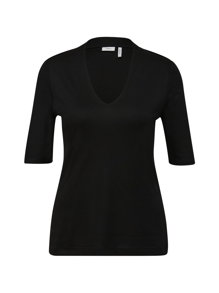 

Футболка в цвете 9999_черный s.Oliver