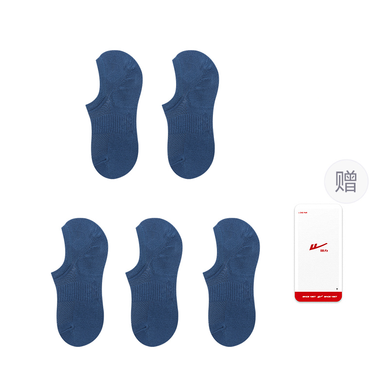 

Носков No Show, мужские, 5 пар WARRIOR, темно-синий