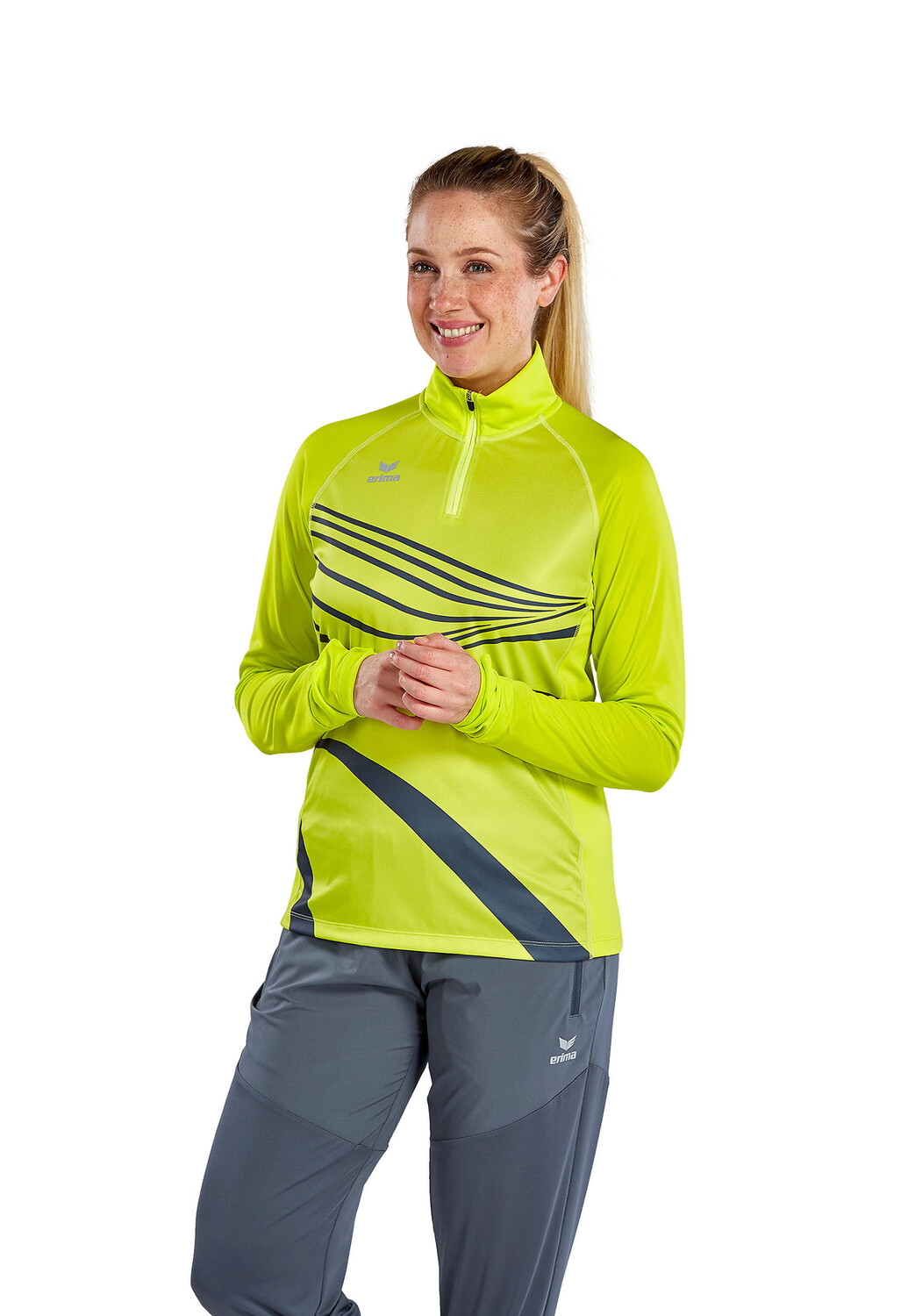

Спортивная футболка erima Racing Longsleeve, цвет primrose