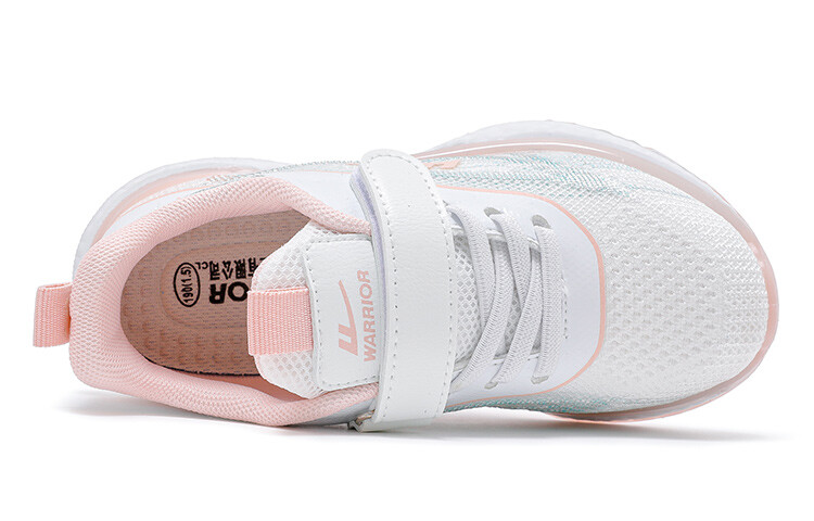 Кроссовки WARRIOR Kids Lifestyle Shoes Kids Low-top, белый/светло-зеленый/розовый — фото 3