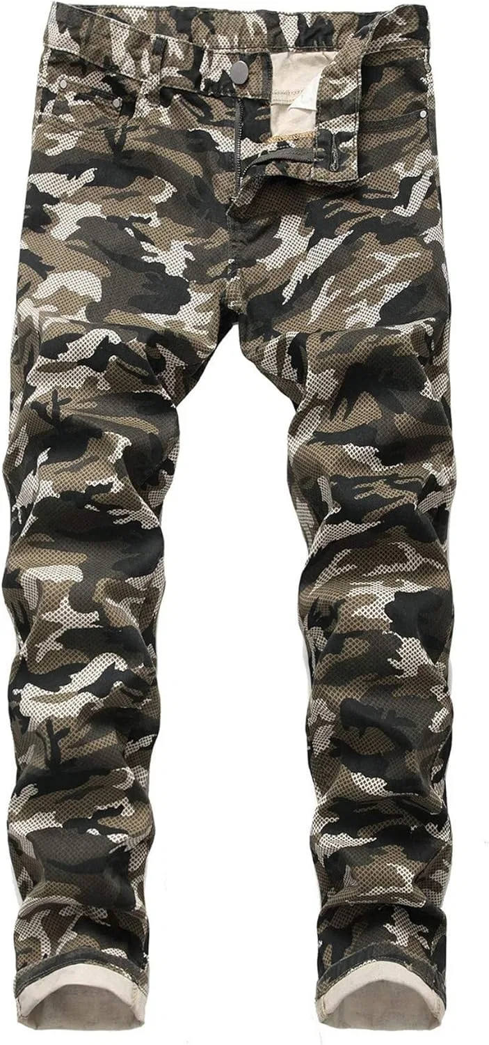 Джинсы мотоциклетные с защитой, Camouflage 3