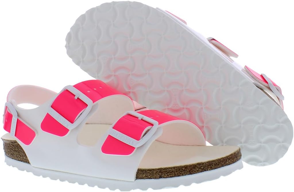 Мужские сандалии Birkenstock Milano, белый/розовый — фото 2