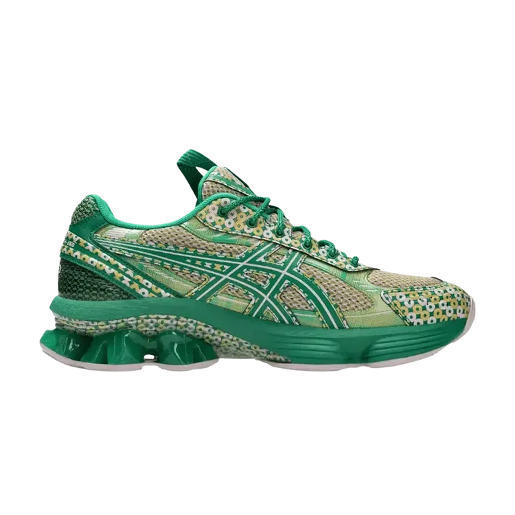 Кроссовки Kiko Kostadinov x ASICS US7-S Gel-Kinetic Fluent, зеленый